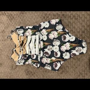 Kortni Jeane Swimsuit top and bottom